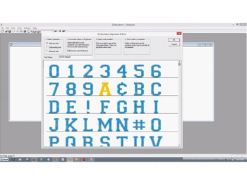 SewWrite embroidery fonts