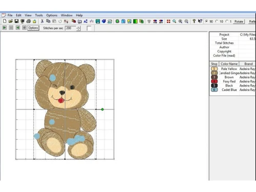 SewWrite import templates