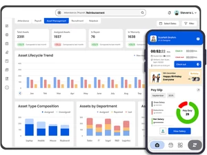 zfour hrms asset management