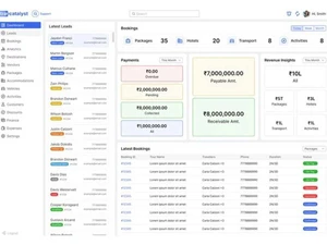 Travcatalyst Dashboard