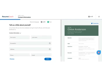 ResumeCoach contact