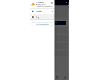 Faciliteasy dashboard