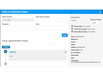 Academy Tutelage enquiry