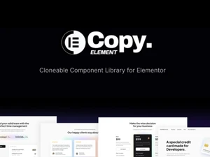 CopyElement component library