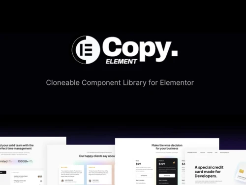 CopyElement component library