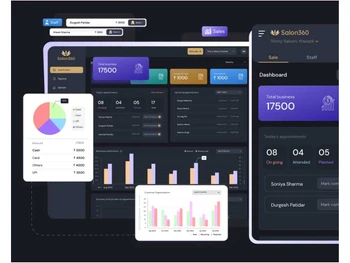 Salon360 dashboard