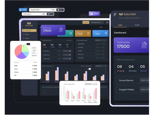 Salon360 dashboard