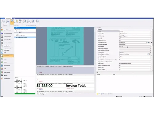 Parascript FormXtra scanning