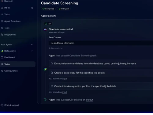 beam ai-screening