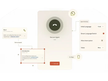 Sarvam AI conversation