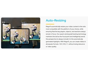 Magnifi auto resizing