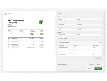 JIFFY AI invoice extraction