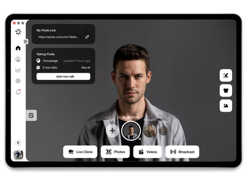 Pickle AI dashboard
