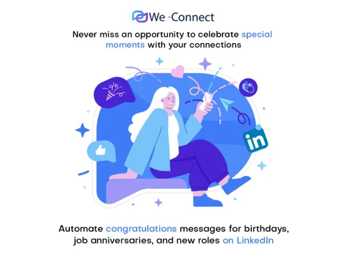 We Connect automate greetings