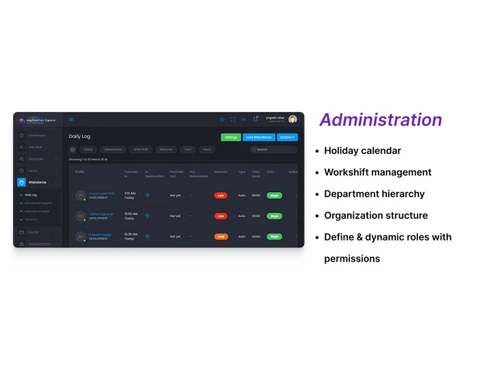 hrMetrics administrate
