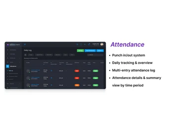 hrMetrics attendance