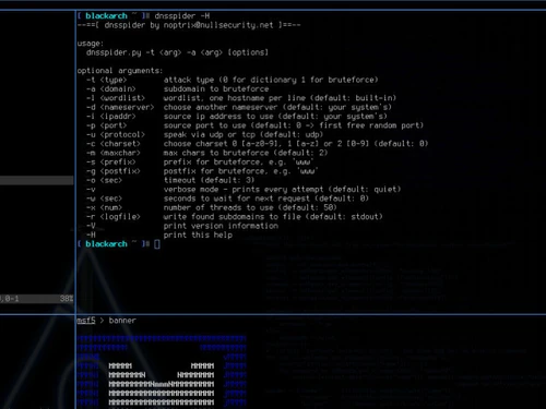 blackarch linux-arguments