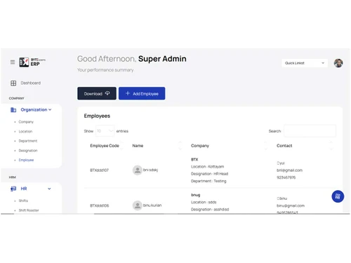 ByteScripts hrm employee