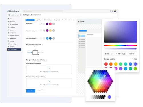 Recolearn navigation-bar
