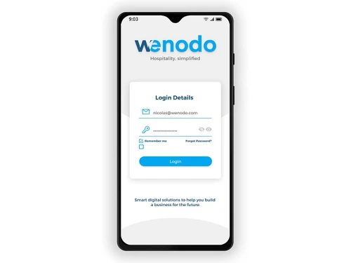 Wenodo-login