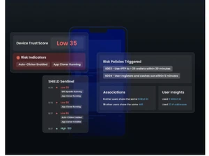 SHIELD Device Fingerprinting-risk indicators