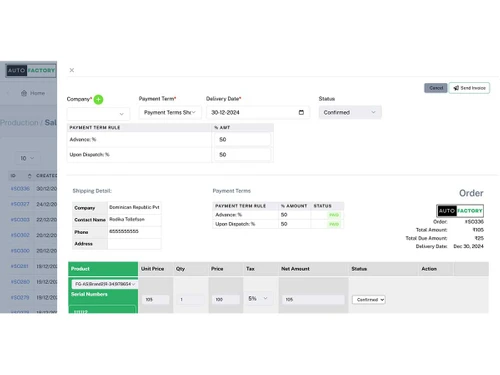 autofactory-crm-InoiceGeneration