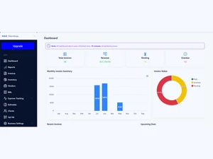 Invoicezy dashboard