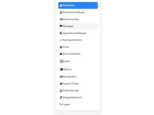 RecurHealth-Doctormenu