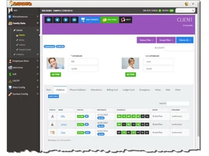Childwatch family data