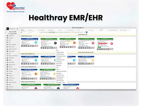 healthray-emr bed