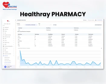Healthray Pharmacy Dashboard