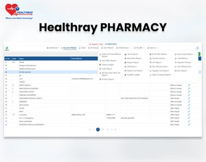 Healthray Pharmacy Account
