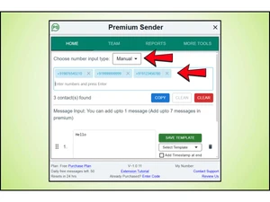 Premium Sender Template