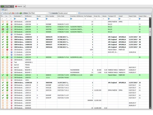 DataFreight data import