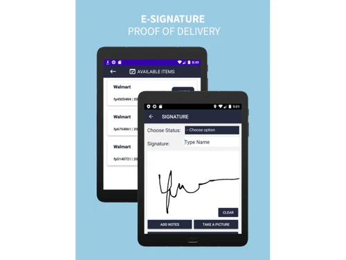 FreightPrint e signature