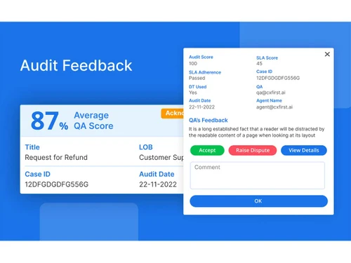 CXfirst audit-feedback