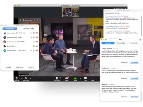 zoom events attendees