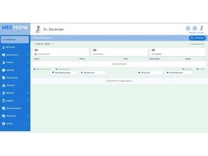 MedProne dashboard