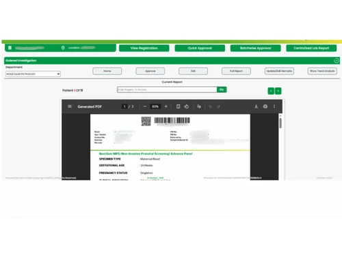 fabric lims departments