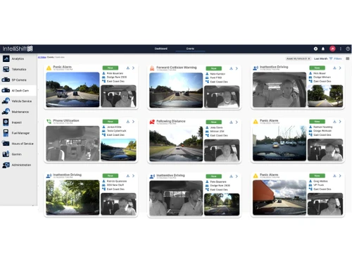 IntelliShift-AI dash cams