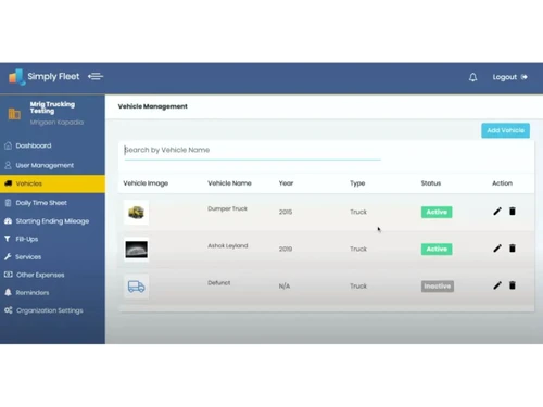Simply Fleet-vehicle management