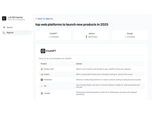 LLM SEO Monitor-reports