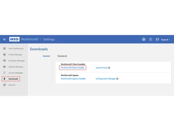 HID Visitor Manager-dashboard