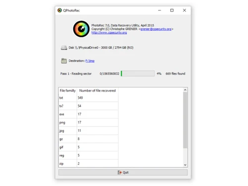 photorec-installation