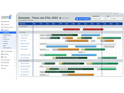 sera systems-dashboard