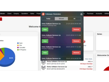 R Plus CRM Reminders