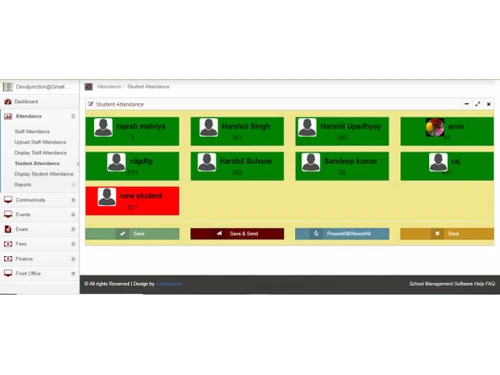 zeroerp dashboard