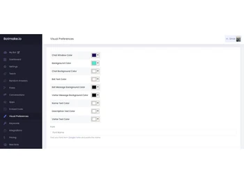 Botmake-visual preference