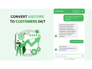 Chatsimple-convert visitors