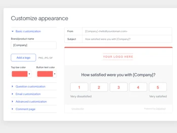 delighted-customization